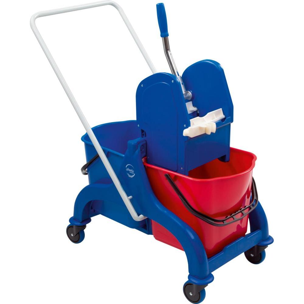 Magni Doppelfahreimer Lucky Max 690x420x900mm 2x15l, Reinigungsutensil