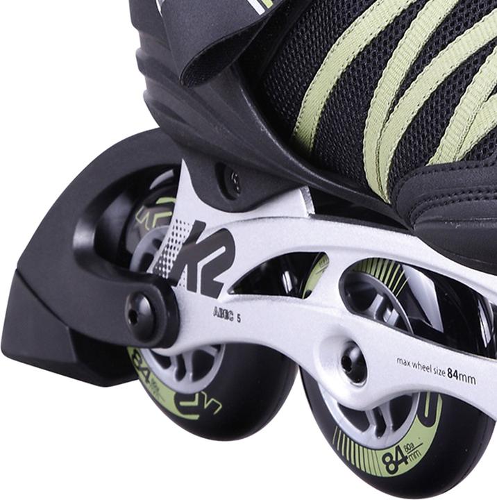 Produktbild K2 Inline Skates POWER 84 Für Herren Mit Softboot, Black - Sand, 30D0371 (44)