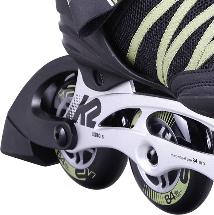 Actual product image K2 Inline Skates POWER 84 For Men With Softboot, Black - Sand, 30D0371 (44)