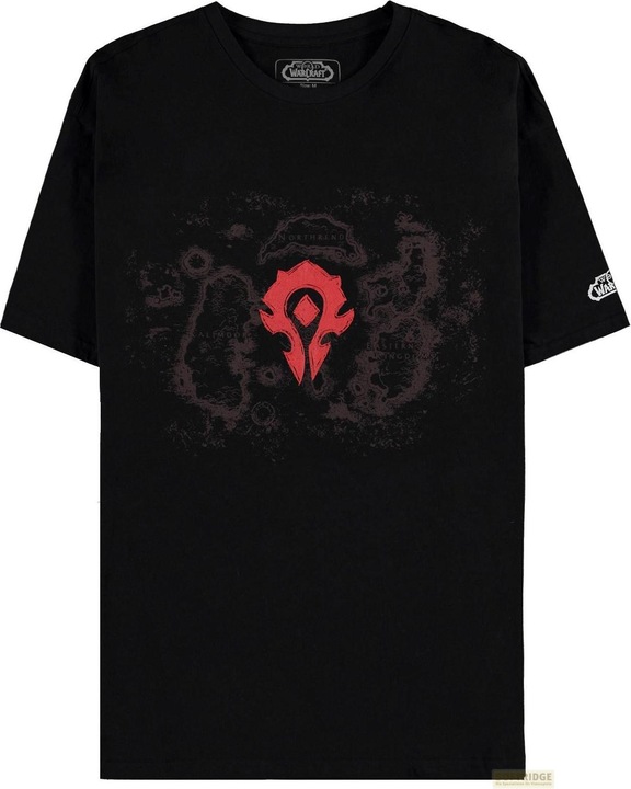 Difuzed World of Warcraft - Azeroth Horde - Men's Short Sleeved T-shirt - M (M)