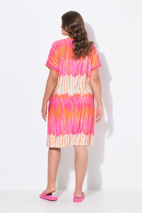 Actual product image Laurasøn Tunika-Kleid, 1/2-Arm, V-Ausschnitt (58)