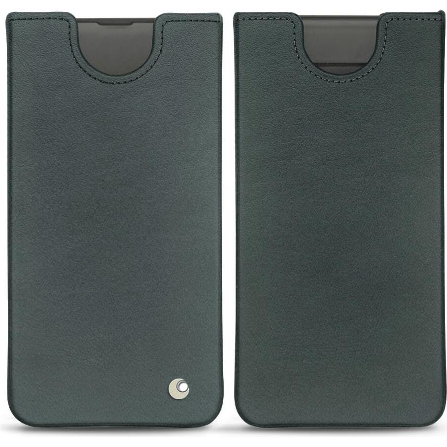 Noreve Lederschutzhülle (Samsung Galaxy S10+), Smartphone Hülle, Blau