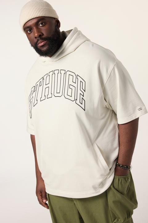 Actual product image Sthuge hoodie, short sleeve, front print, up to 8 XL (L)