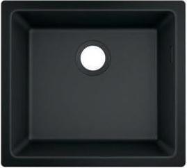 hansgrohe HG undermount sink 450 S510-U450 graphite black (Undermount sink, 45 cm, 50 cm)