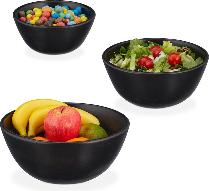 Image du produit Relaxdays 3x saladiers (3 l, 1 x)