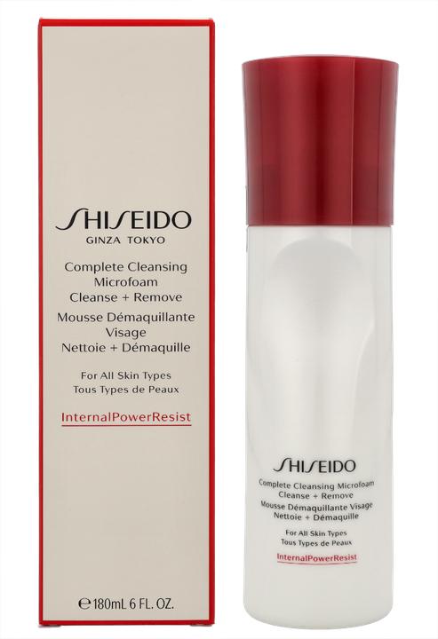 Actual product image Shiseido Complete Cleansing Microfoam (Cleansing Foam, 180 ml)