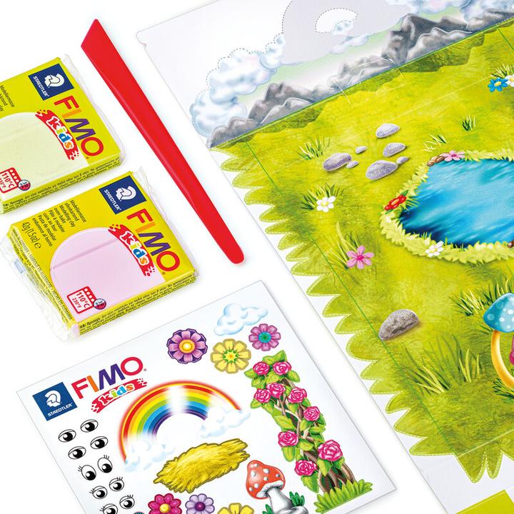 Actual product image Fimo unicorn