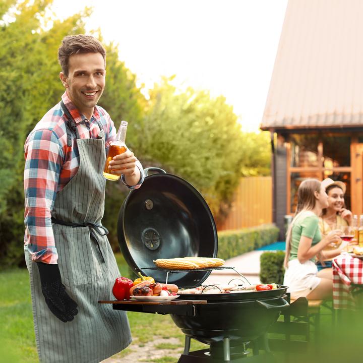 Actual product image Relaxdays BBQ gloves (Silicone)