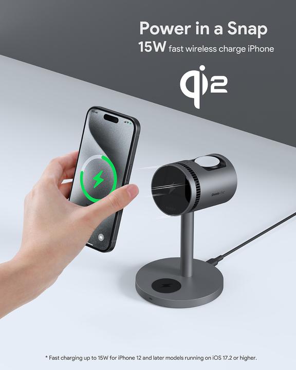 Image du produit Aukey MagFusion 3-en-1 Pro (15 W)