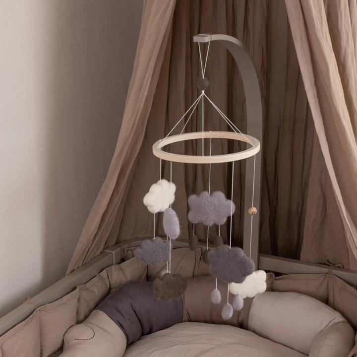 Produktbild Sebra Mobile-Halter aus Holz, jetty beige