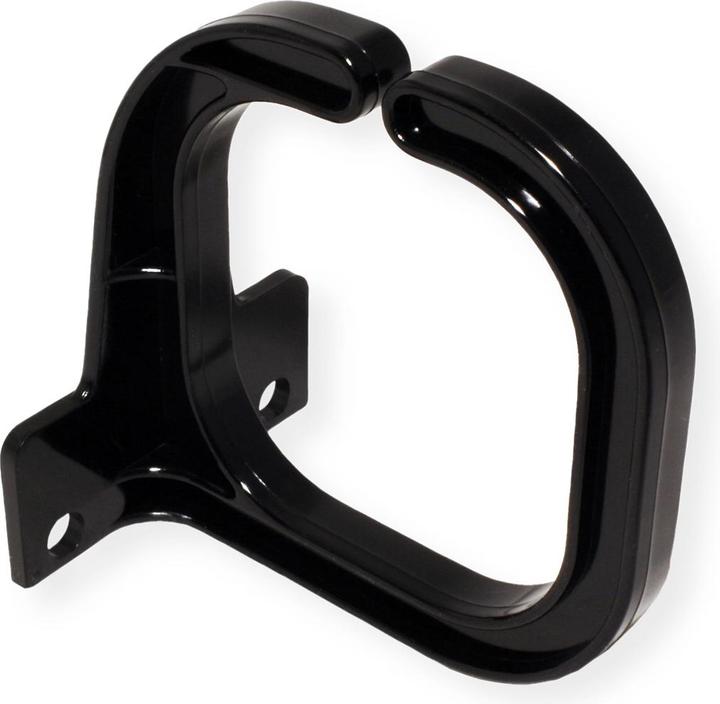 Image du produit Value Oeillet de câble, 80×80 mm, plastique, noir