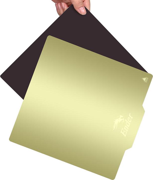 Actual product image Creality 235x235 PEI Double-Sided Magnetic Spring Steel Building Board