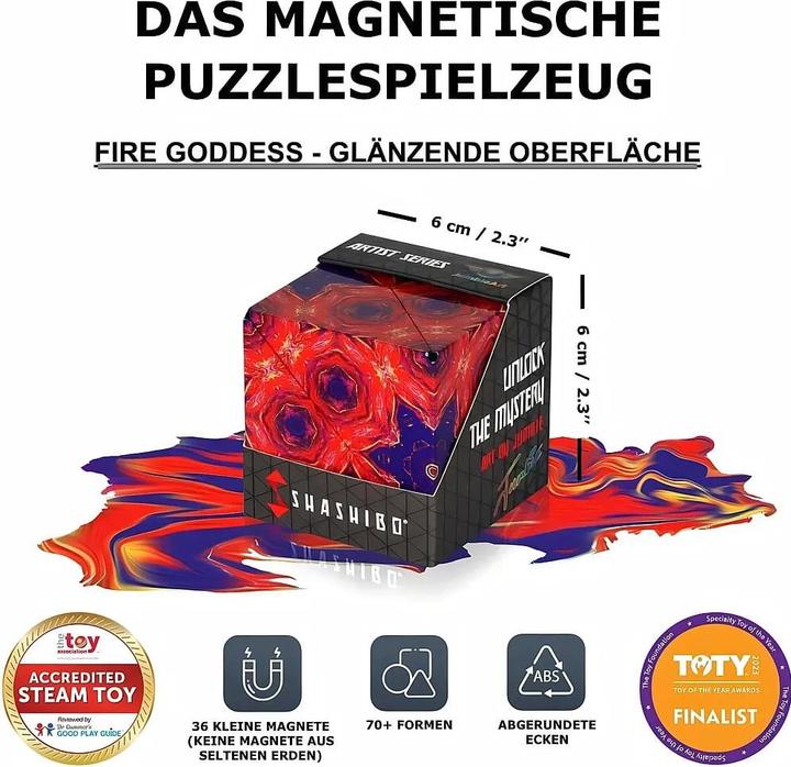 Image du produit Shashibo Cube Fire Goddess (Multilingue, 1 Joueur)
