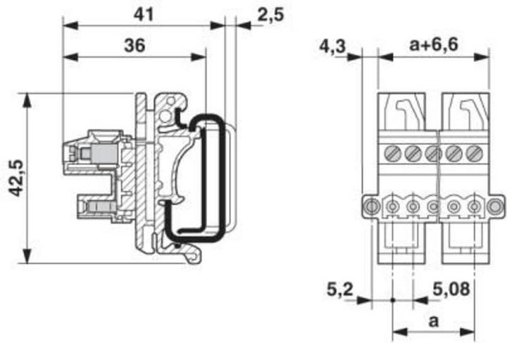 Image du produit Phoenix Contact Connecteur pour circuit imprimé