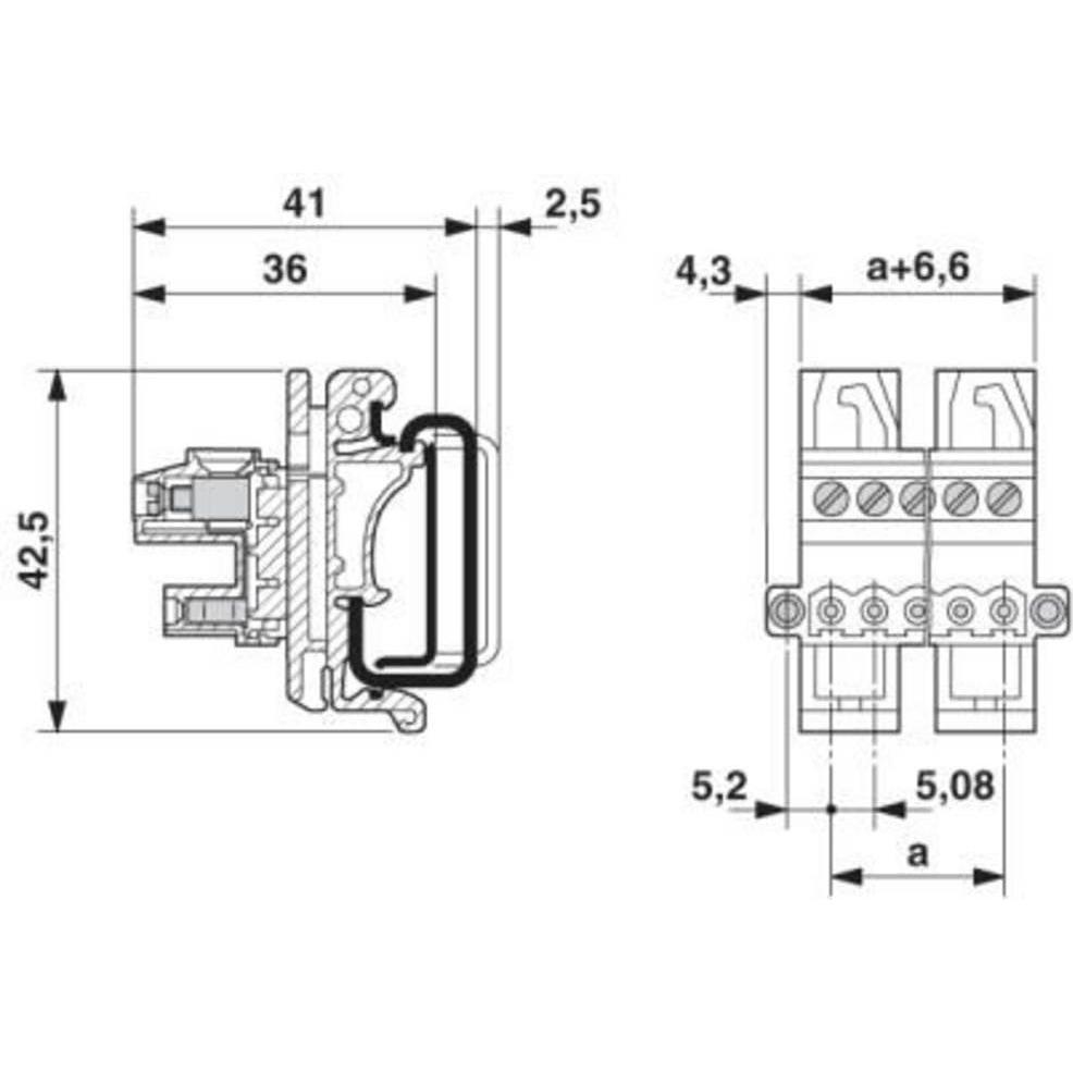 Thumbnail - Phoenix Contact Leiterplattensteckverbinder, Elektronikkabel + Stecker, Grün