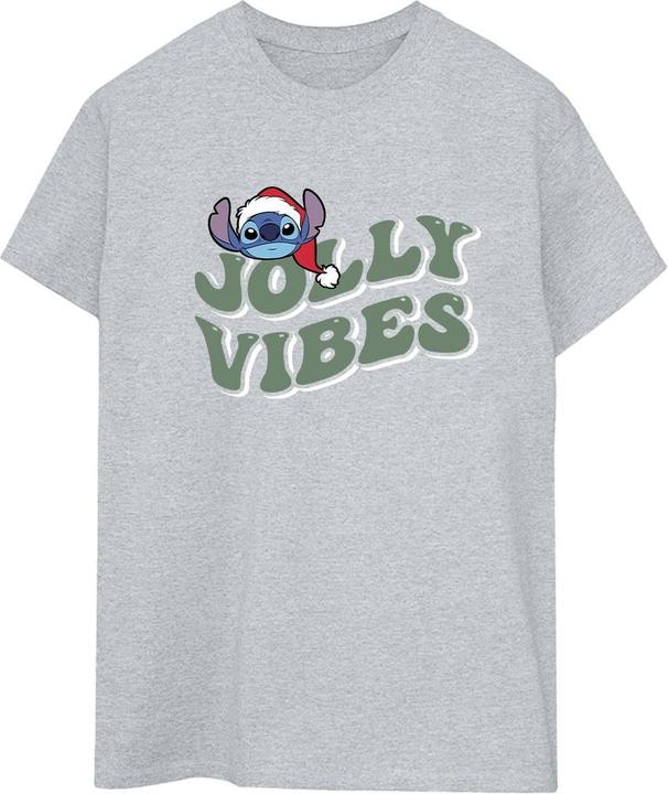 Immagine prodotto Disney Lilo & Stitch Jolly Chilling Vibes Maglietta Ampia Donna (S)