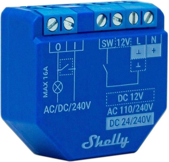 Image du produit Shelly Plus 1 (Actionneur de commutation)