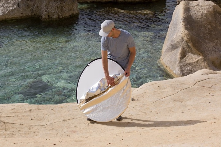 Image du produit Lastolite Réflecteur pliant 95 cm interchangeable Kit 5 en 1 (Réflecteur rabattable, 95 cm)