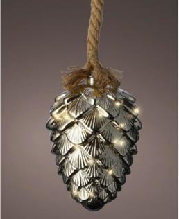Actual product image Lumineo Christmas LED Spigot on Rope 1 metre 15 cm