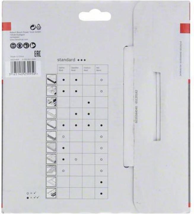 Produktbild Bosch Professional Zubehör PRO Wood Kreissägeblatt, 160 x 2.2 x 16 mm