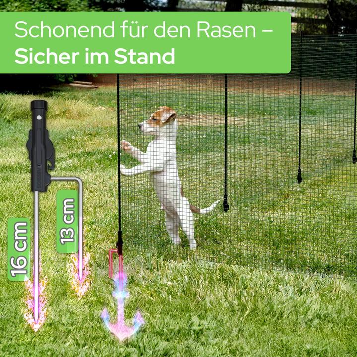 Produktbild Arebos Mobiles Begrenzungszaun