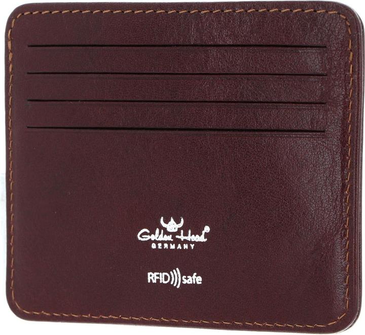 Immagine prodotto Golden Head Porta carte di credito Colorado con protezione RFID in pelle 10 cm