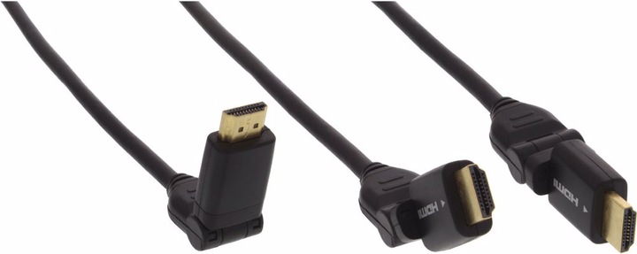 Produktbild InLine HDMI-HS Kabel m. Eth. (3 m, HDMI)