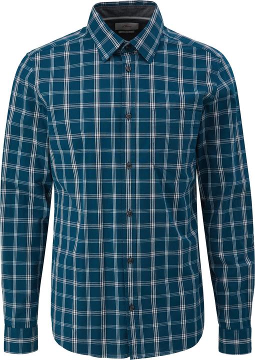 Immagine prodotto s.Oliver Hemd Slim: Karohemd aus Popeline (S)