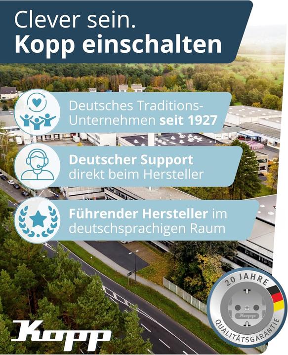 Actual product image Kopp 1 unit Insert socket outlet ATHENIS anthracite 940115086