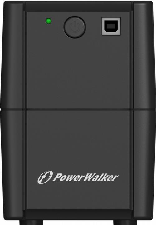 Actual product image Powerwalker 10121070 Line Interactive 850VA 2AC Outputs Tower Black Uninterruptible Power Supply (UPS) (850 VA, 480 W, Line-interactive UPS)