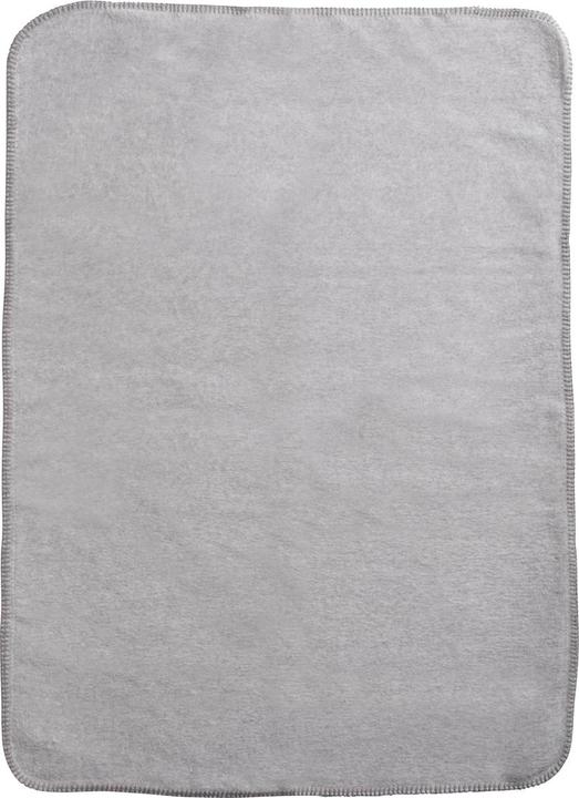 Meyco Couverture bébé tissée unie - gris mélangé - 75x100cm