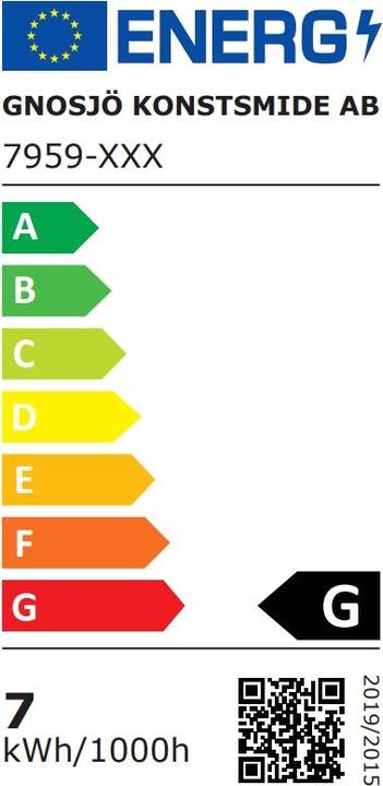 Energie-Label Konstsmide Cremona (460 lm, IP54)