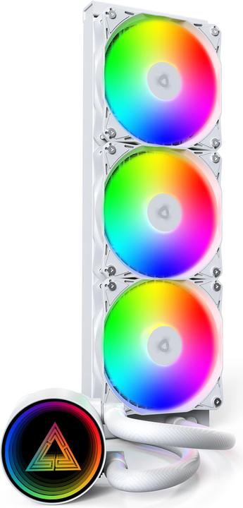 Image du produit Montech Raffreddatore a Liquido LightFlow 360 ARGB Bianco