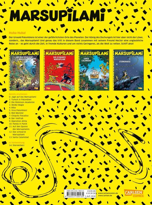 Produktbild Marsupilami 13: Santa Calamidad (Deutsch, André Franquin, Stéphan Colman, 2018)