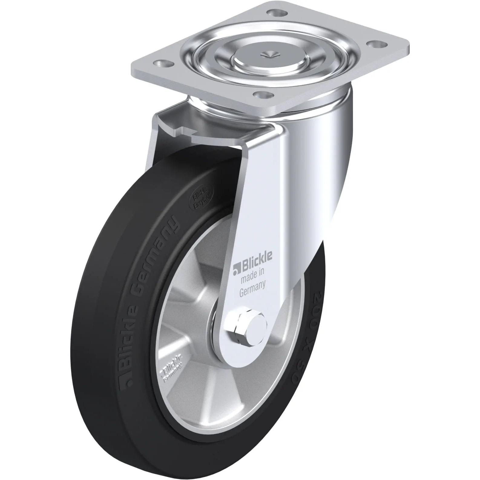 Blickle, Ruote + Rotelle, 236463 LH-ALEV 200K Lenkrolle Rad-Durchmesser 200 mm Tragfähigkeit max. 500 kg 1