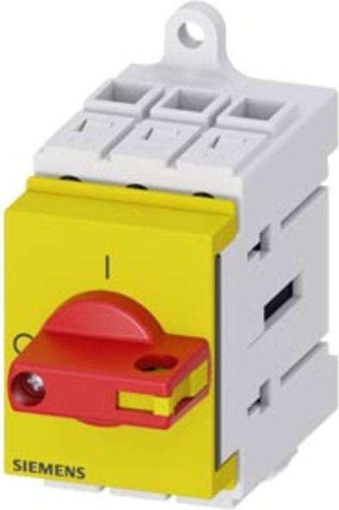 Siemens Switch-disconnector 3LD3, Iu 16 A Main switch 3-pole Rated operational power