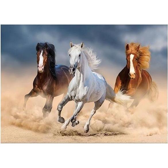 Norimpex 5D-Diamantmosaik - Pferde 40x30cm