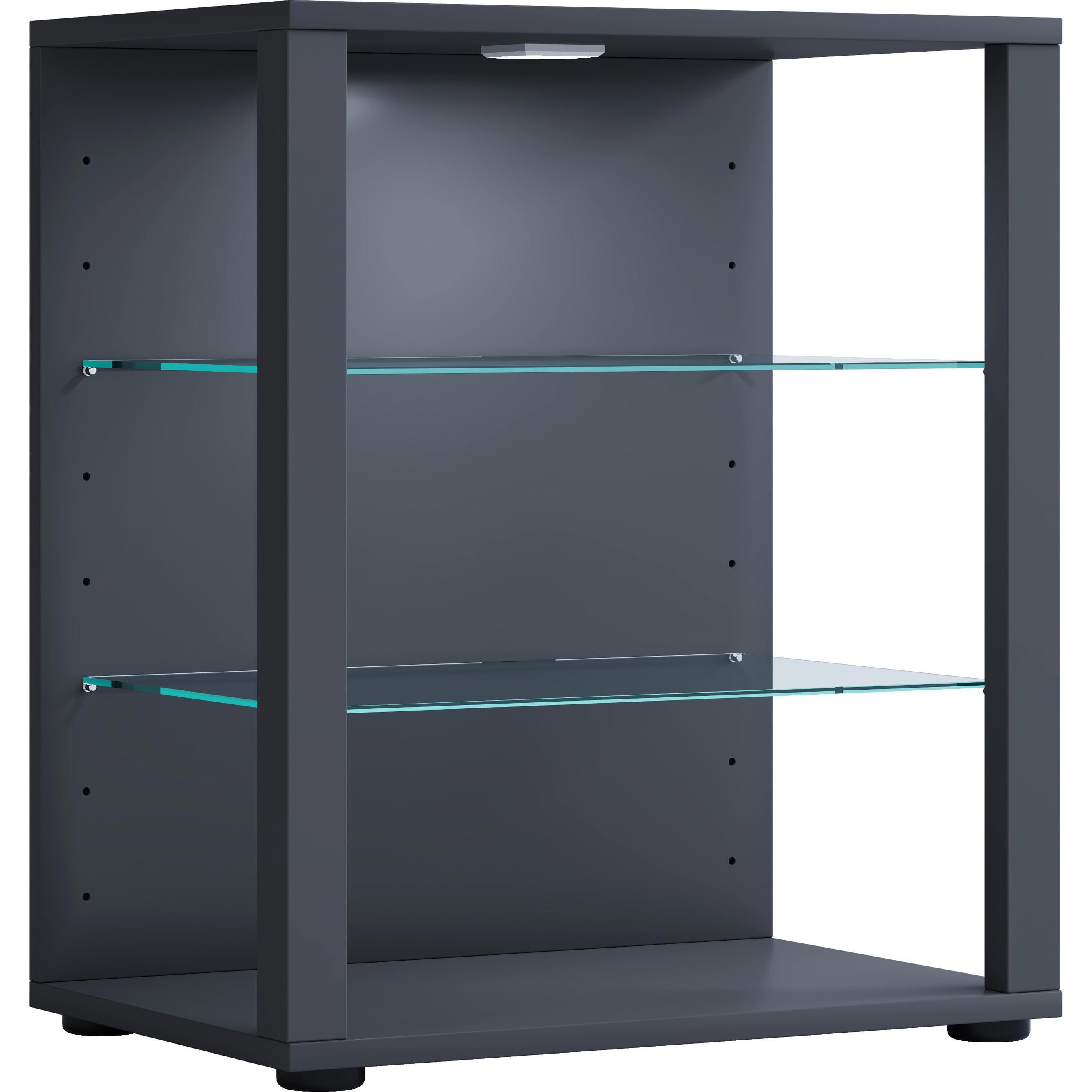 VCM, Vitrine + Buffetschrank, Sammelvitrine (70 x 35 x 90 cm)