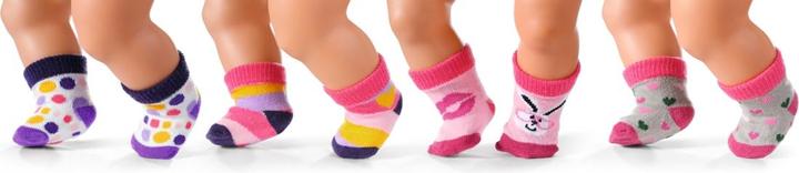 Produktbild Zapf Creation BABY born? Socken 2er-Pack 43cm (sortierter Artikel)