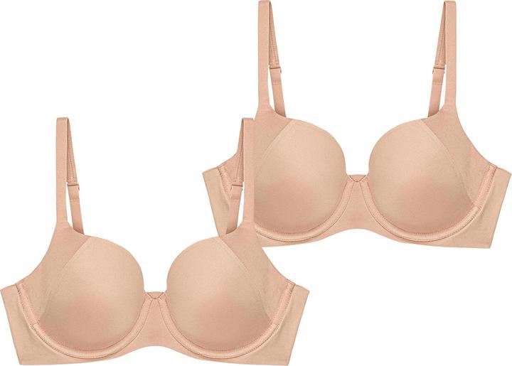 Produktbild Triumph Bügel-BH Body Make-up Soft Touch (75 E, 2er Pack)
