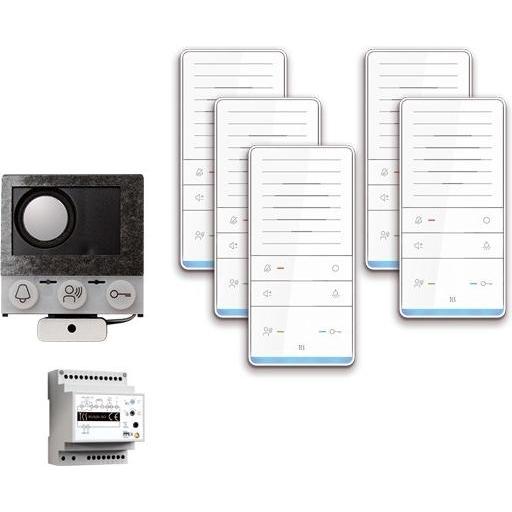 TCS, Klingel + Türsprechanlage, audio pack EB f.5PAIF050/002Wohneinheiten m.EBlautsprecher
