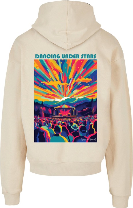 Produktbild Merchcode Dance Under Stars Oversized Hoody - 170075 (L)
