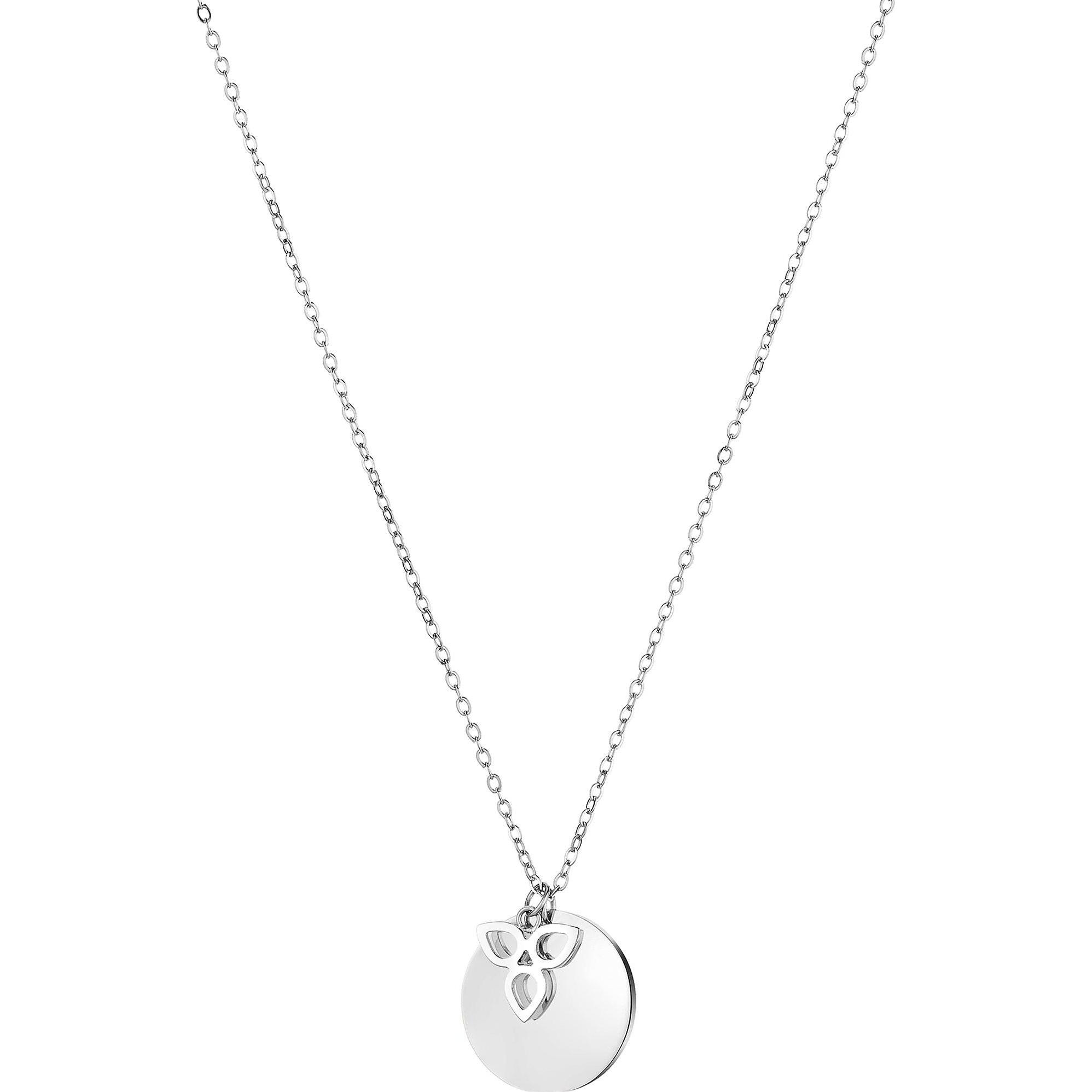 Tamaris, Halsschmuck, Charming steel necklace TJ-0019-N-45 (chain. pendants) (L), (Edelstahl, 40 cm)
