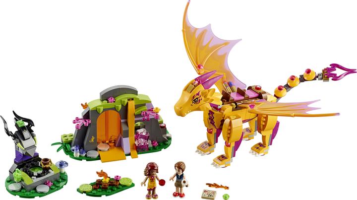Produktbild LEGO Elves Lavahöhle des Feuerdrachens (41175)