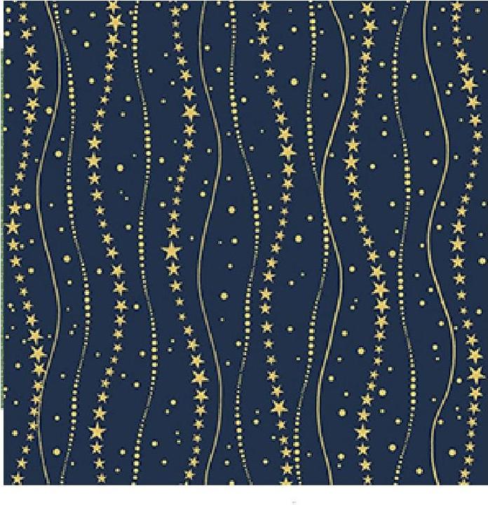 Dunkelblau, Gold