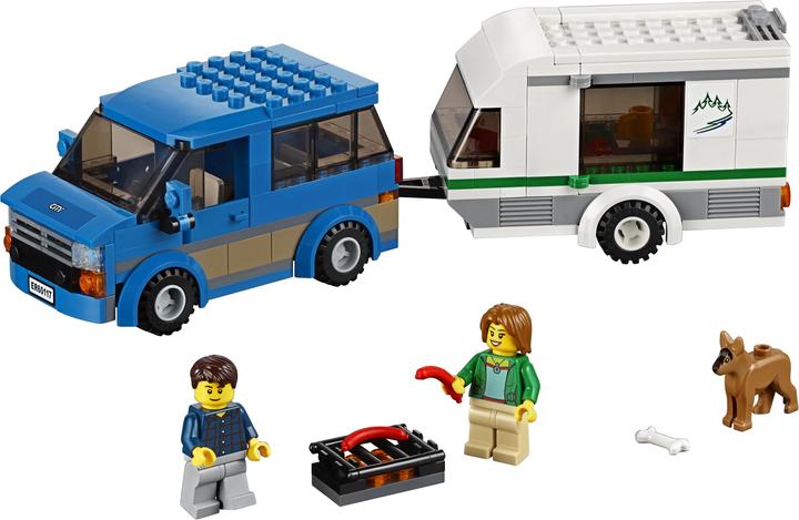 Actual product image LEGO City Van & Caravan (60117, LEGO City)