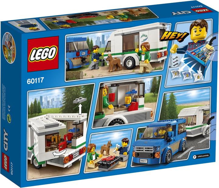 Actual product image LEGO City Van & Caravan (60117, LEGO City)