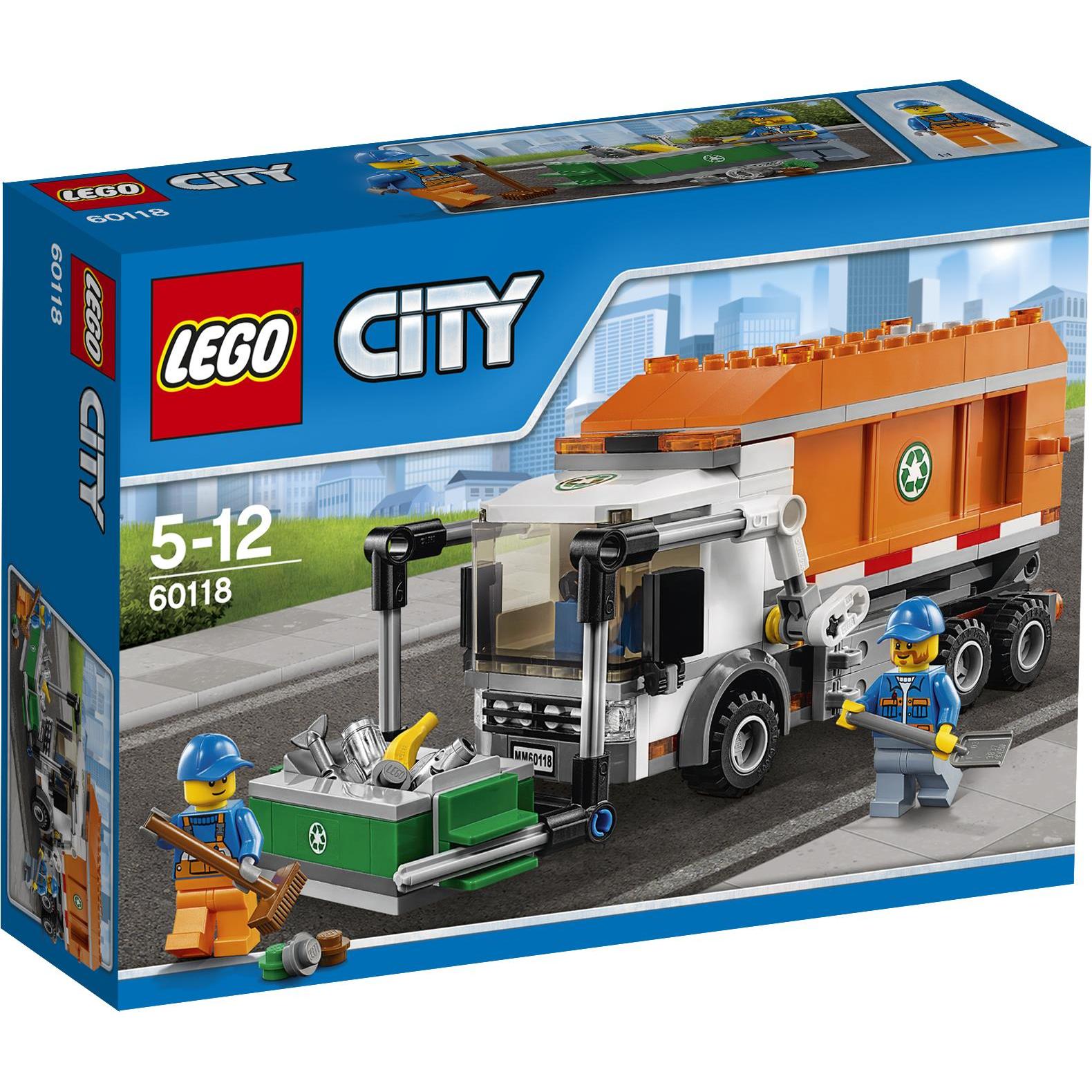 Waste Management Garbage Trucks Lego Garbage Truck 60118 City Buy