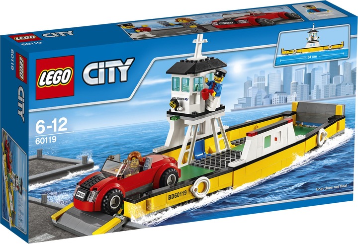 Produktbild LEGO Fähre (60119, LEGO City)