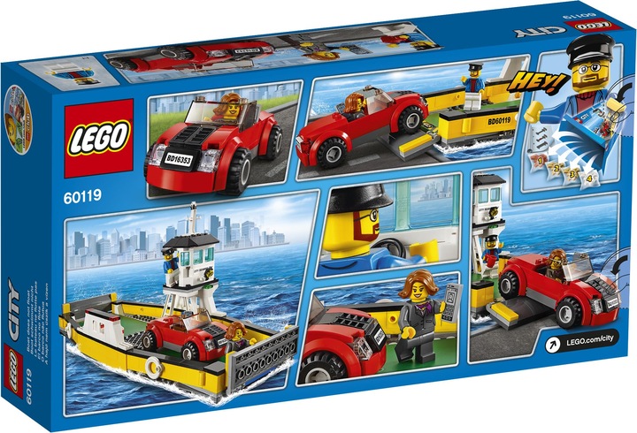 Produktbild LEGO Fähre (60119, LEGO City)